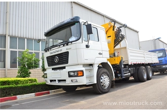 Tsina Truck crane sa Tsina, SHACMAN 6X4 trak mount crane China supplier Manufacturer