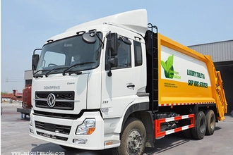 ประเทศจีน Dongfeng Kinland 6X4 รถบรรทุกขยะ 20 CBM ผู้ผลิต
