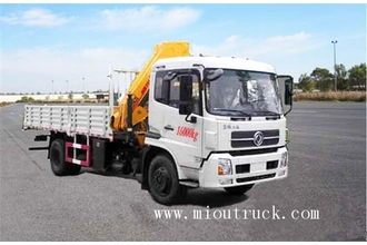 الصين flatbed tow truck wrecker with crane for sale الصانع