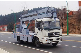 Chine DFAC 170hp 4x2 haute altitude véhicule de travail fabricant
