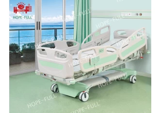 Китай F968y-ch Многофункциональная электрическая переворачивающаяся больничная кровать производителя
