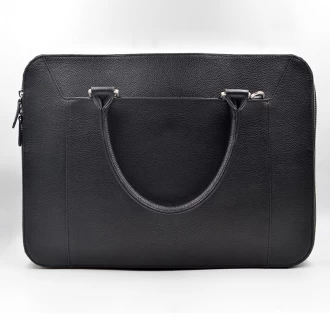 China Big Capacity of Leather Fashion Briefcase-Business briefcase factory-functional business high level leather briefcase manufacturer