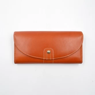 China Genuine Leather Lady Wallet-wholesale luxury top grain Leather Wallet-Woman's wallet manufacturer