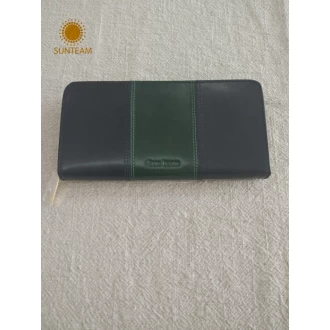 Chine Genuine Leather Pouch Supplier, Bifold Wallet Factory, OEM Genuine Envelope Accordion Wallet fabricant