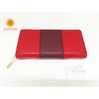 Chiny High quality Leather wallet Manufacturer,New design Lady wallet Manufacturer,PU leather women wallet supplier producent