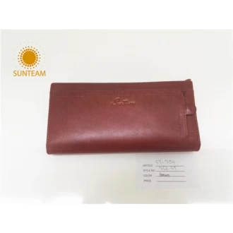 China High quality geunine leather wallet,famous brand Leather wallet china,Oem women wallet solution manufacturer
