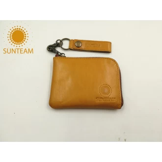 China Lovely leather coin purse supplier; Bangladesh genuine leather goods supplier; Useful coin bag manufacturer manufacturer