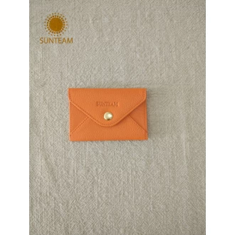China Professional business card holder supplier, Sun team leather clutch Organizer factory, Sunteam ladies leather wallet manufacturer