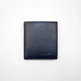 China Slim leather wallet-Men Leather Wallet-High quality leather wallet manufacturer