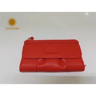 China Sunteam OEM RFID Wallet Factory, Fashion Leather Wallet Supplier, Man Genuine Leather Wallet manufacturer