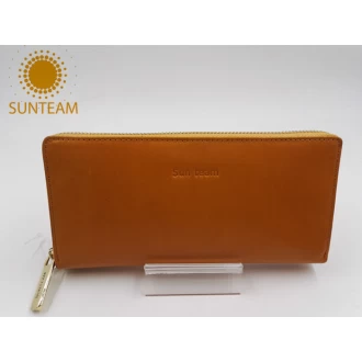 China genuine leather goods Bangladesh supplier;  China Lady leather wallet amazon  manufacturer; China OEM/ODM colorful women wallet exporter manufacturer