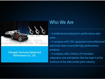 Who we are - Hurricane Speed & Performance(Connecting Rod)