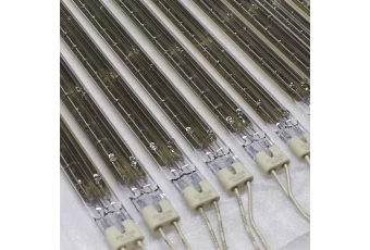 China quartz twin glass tube manufacturer