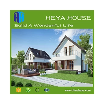 porcelana China paquete plano HEYA DIY alojamiento diseño villa de estructura de acero en venta fabricante