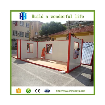 Chine Conception moderne de kits de conteneur de module de maison préfabriqués à faible coût d'exportation fabricant