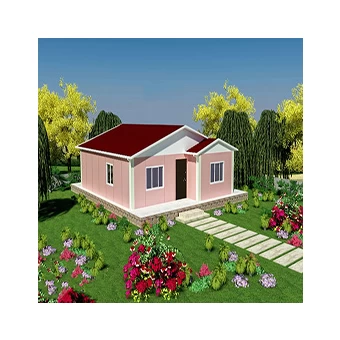 China HY-P06 China Sandwich Panel design de casa acessível para morar 74 m², 2 quartos, 1 toliet fabricante