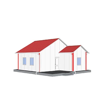 China Heya-2B01-A Casa de painéis sanduíche com 2 quartos na China mais vendida fábrica de construção pré-fabricada fabricante