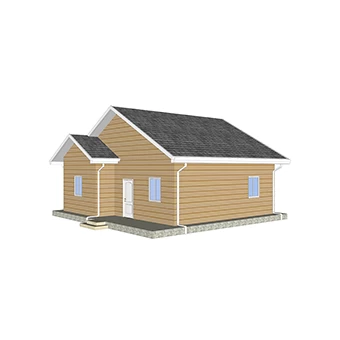 الصين Heya-2Q04 China 2 room light light gauge house منخفضة التكلفة عالية الجودة لكينيا الصانع