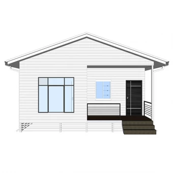 China Heya-2T11 China Casa Modular Pronta Feita Pré-fabricada Casa com Acabamento fabricante