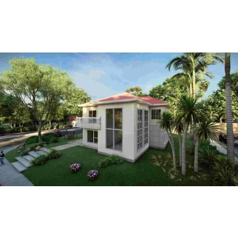 China High Quality Luxury Durable Steel Prefab House From China -QB42 manufacturer