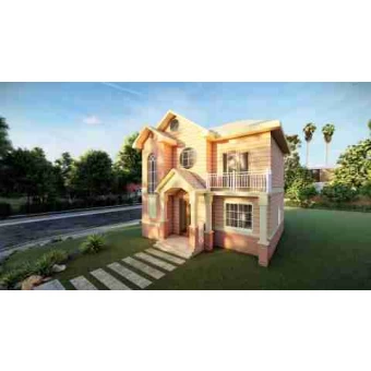 porcelana Villa de lujo - (QB02) Casa de lujo con elevación frontal de acero Villa Diseño moderno fabricante