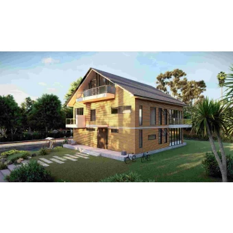 porcelana Villa de acero modular popular de lujo China residencia viva para la vida -QB27 fabricante