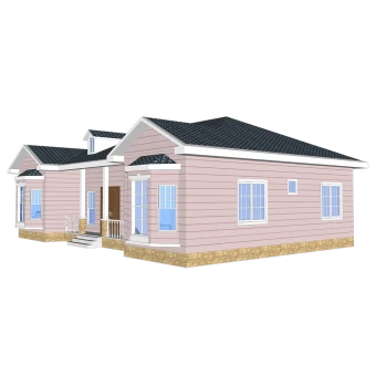 porcelana Villa de lujo - (QB06) Costos de construcción prefabricados de Heya Proyecto de edificios de acero construidos fabricante