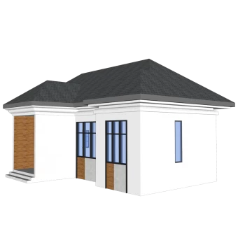 China Luxury Villa - (QB09) 2019 New Price Prefab Homes Steel Structure Building Design With Modular Kitchen manufacturer