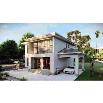 porcelana Fabricante de casa modular Prefab Villa China Mayoristas -QB35 fabricante