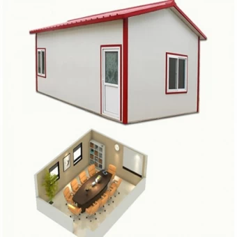 China Prédios pré-fabricados com painel sanduíche design de cantina de casa moderna e plano completo de design de escritório fabricante