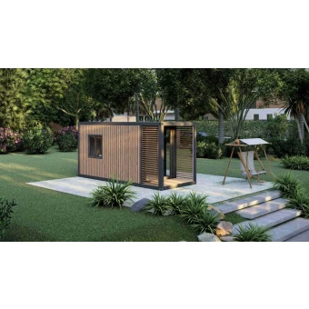 Tsina Luxury handa na ginawa prefabricated container office house -1x02 Manufacturer