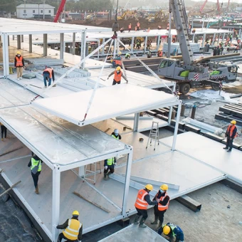 Tsina Mabilis na Nakagawa ng prefabricated na ospital Manufacturer