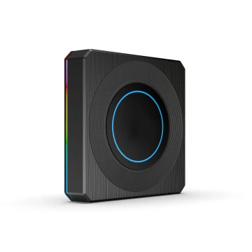 KM7 Plus Android TV Box 11.0 Amlogic S905Y4: 2GB RAM 16GB ROM, 4K HDR Netflix YouTube, WiFi 5G Bluetooth 5.0, Telecomando Mouse G10S Incluso