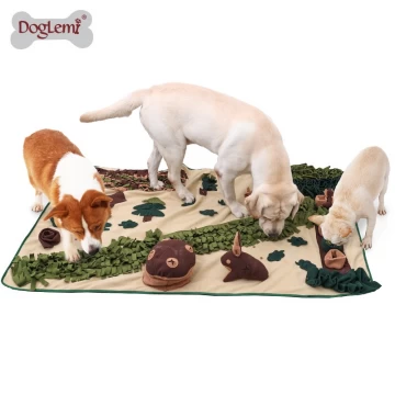 Buy Wholesale China Pet Snuffle Mat With Wooden Shelf Leaky Puppy