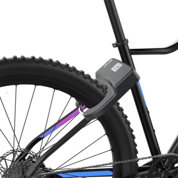 Serrure De Vélo Sans Clé , Haute Ténacité Antivol Antirouille Cadenas De  Vélo D'empreintes Digitales Rechargeable Pour Moto électrique 