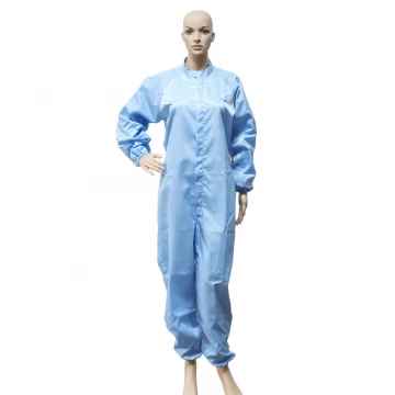 Fabricant de vêtements Vêtements de travail antistatique ESD Coverall  vêtement pour salle blanche - Chine Combinaison antistatique, ESD