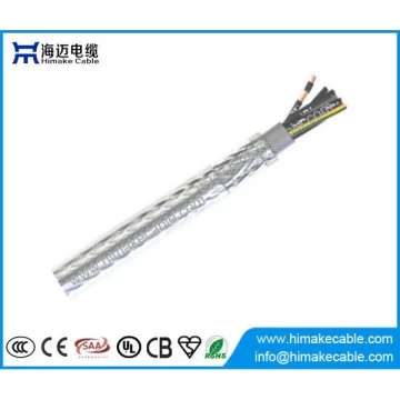 China Cable eléctrico de cobre de alta calidad Rvv 5 núcleos 1 mm
