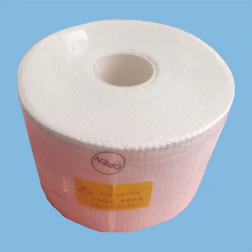 Panni Asciugamani HACCP Dstock60 In Tessuto Non Tessuto Traforato - 25 Pezzi 51x36 Cm - Bianco - Pulizia Professionale Assorbente
