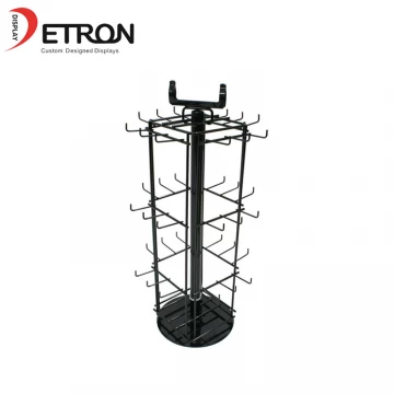 Supermarket Metal Wire Rack Rotating Counter Keychain Holder Display Stand  - China Display and Counter Display price