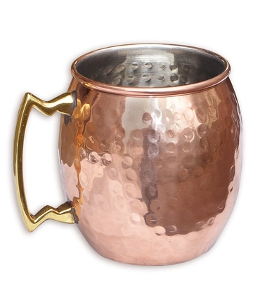 China Copper-Plated Drum-Type Moscow Mule Mug manufacturer