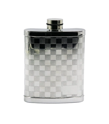 China Texture Stainless Steel Hip Flask EB-HF004 manufacturer
