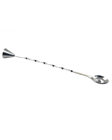 China Multifunction Double-end Stainless Steel Bar Muddler  Mixing spoons EB-MS005 manufacturer