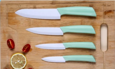 Ceramic fruit knife allows you to cut fruits more easily