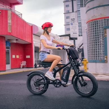 Китай Электрический горный велосипед Freego MTB 20 дюймов Электрический велосипед с толстой шиной 20 дюймов x 4 дюйма и съемным аккумулятором 48 В, 15 Ач производителя