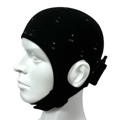 CAP EEG de 32 derivaciones compatibles con 10-20 Sistema de electrodos internacionales | Morteo de cabeza de EEG universal reutilizable | Fabricante de China Dongguan