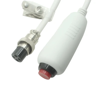 M16 M12 4Pin Connectors Plug Cord Wire Nurse Call Button Waterproof Cable for Patient | ISO13485 & ISO9001 Certified | Dongguan Manufacturer & Supplier