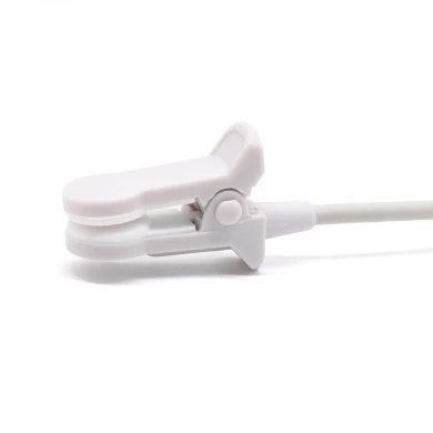 Custom 3.5mm Audio Jack to Blood Oxygen Sensor Clip Cable | Dongguan Medical Cable Manufacturer