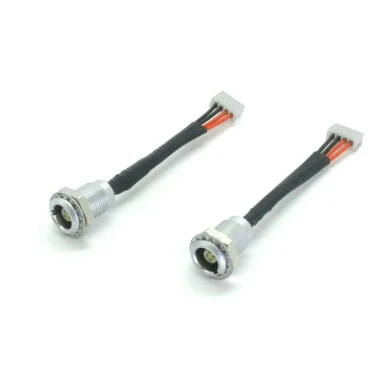 Customized 4PiN Lemos Conneator to Terminal Wire For Medical Devices | Dongguan Medical Wire Manufacturer