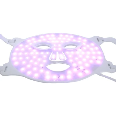 Silicone Facial Mask with Cable Facial Beauty Therapy Device for Skin Rejuvenation | Dongguan OEM Manufacturer