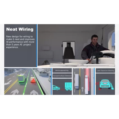 4G GPS WIFI 4CH Video Recording Truck Fleet System Mini MDVR AI DASHCAM Driver Fatigue Detection